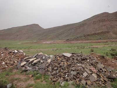 نخاله های ساختمانی